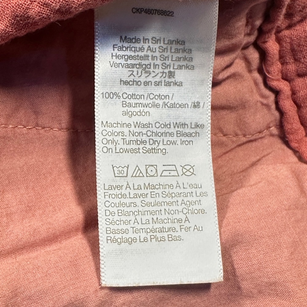 Madewell‎ Double Gauze Pull-On Shorts Womens XXS Pink Summer Casual - Picture 5 of 9